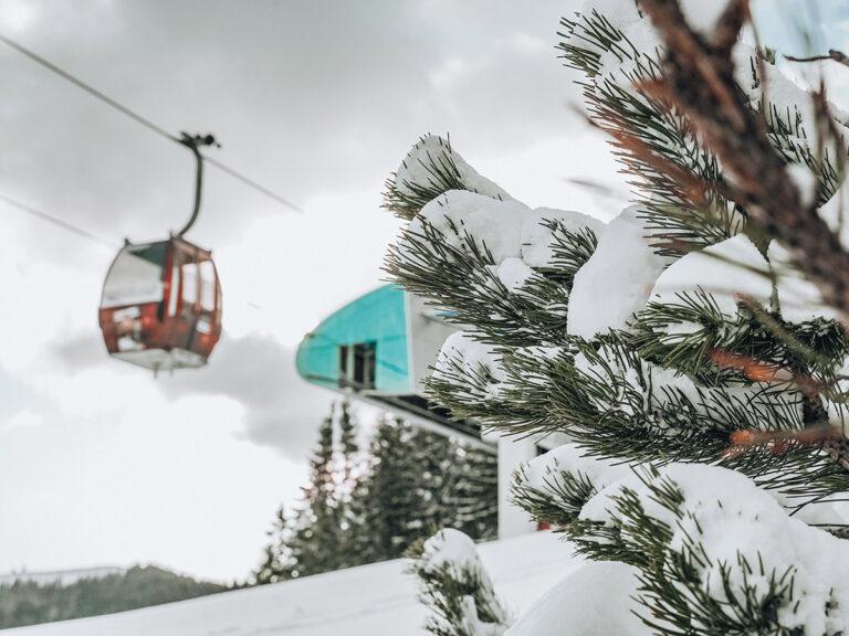 Winter Kabinenbahn