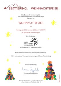 Weihnachtsfeier 2025