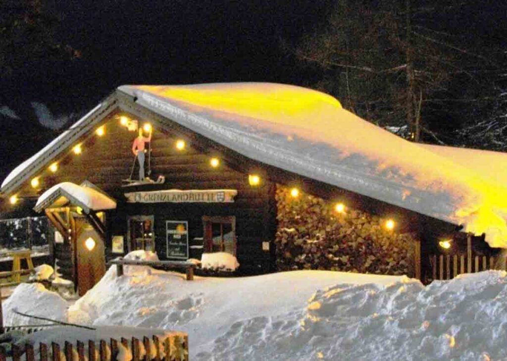 Grenzlandhütte Winter