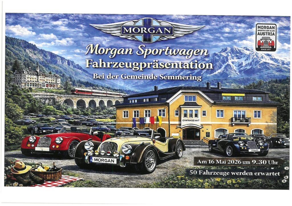 Plakat Morgan Veranstaltung