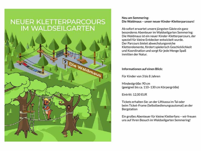 Kletterparcour Waldmaus